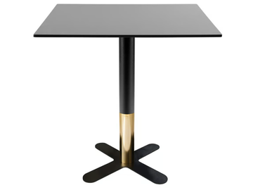 PETALI-BI - Square iron dining table by Vela Arredamenti - view 3
